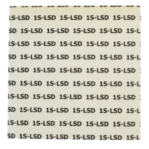 1S-LSD blotter sheet